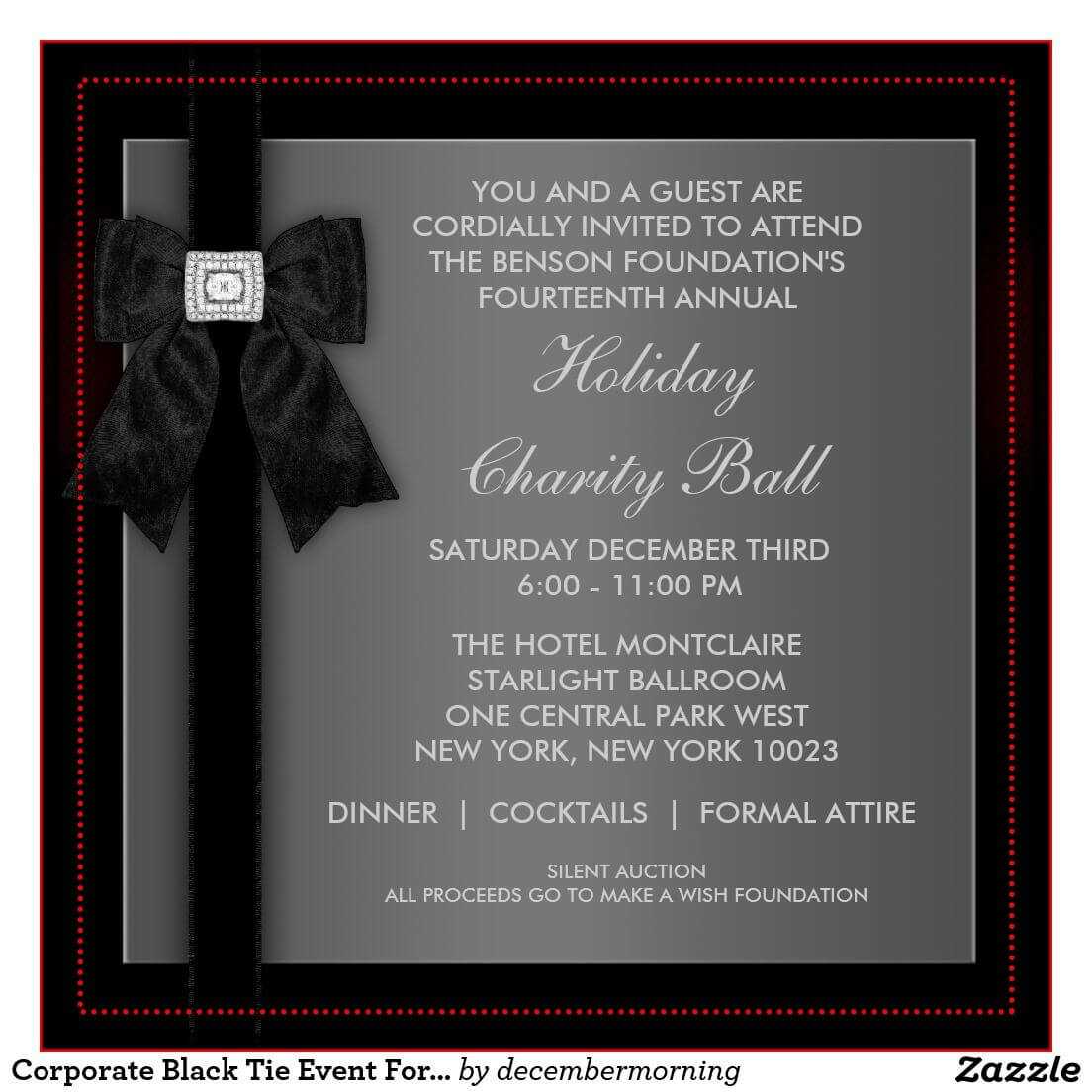 Formal Event Invitation Card Sample – Google Search Pertaining To Event Invitation Card Template