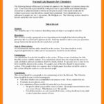 Formal Lab Report Example Best 5 Formal Lab Write Up Inside Formal Lab Report Template