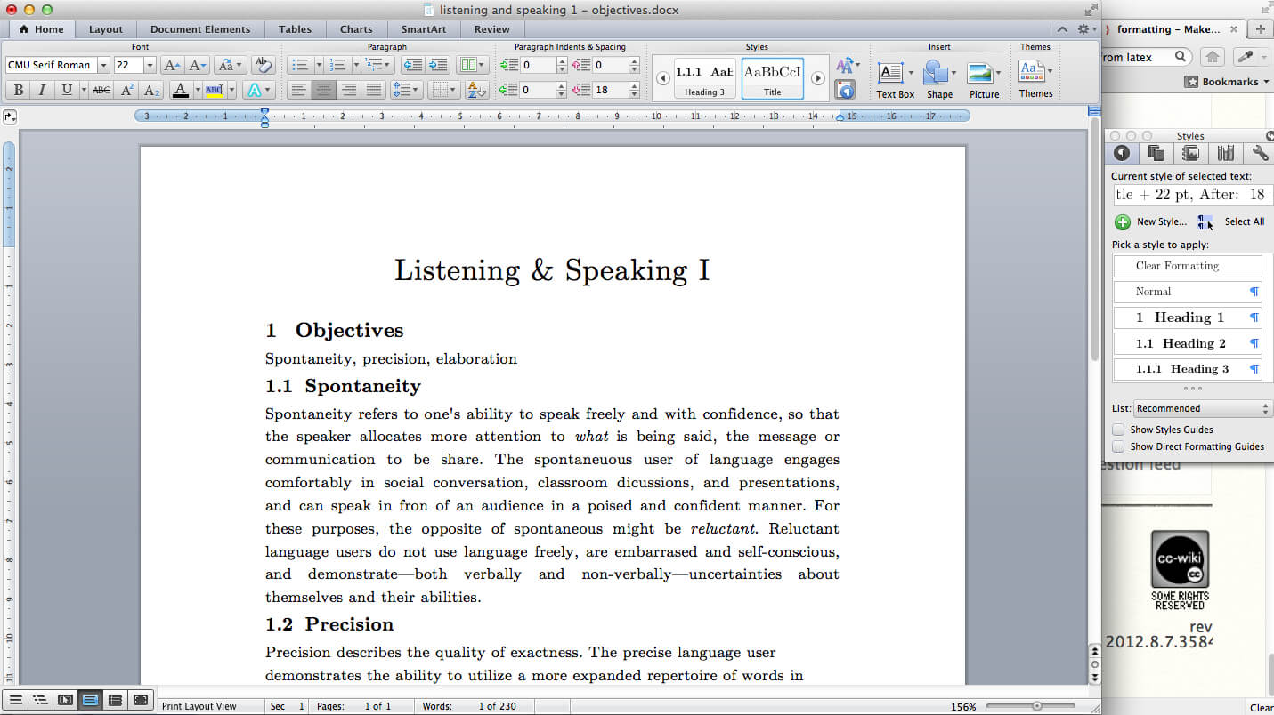 Formatting – Make Ms Word Document Look Like It Has Been Regarding Ms Word Thesis Template