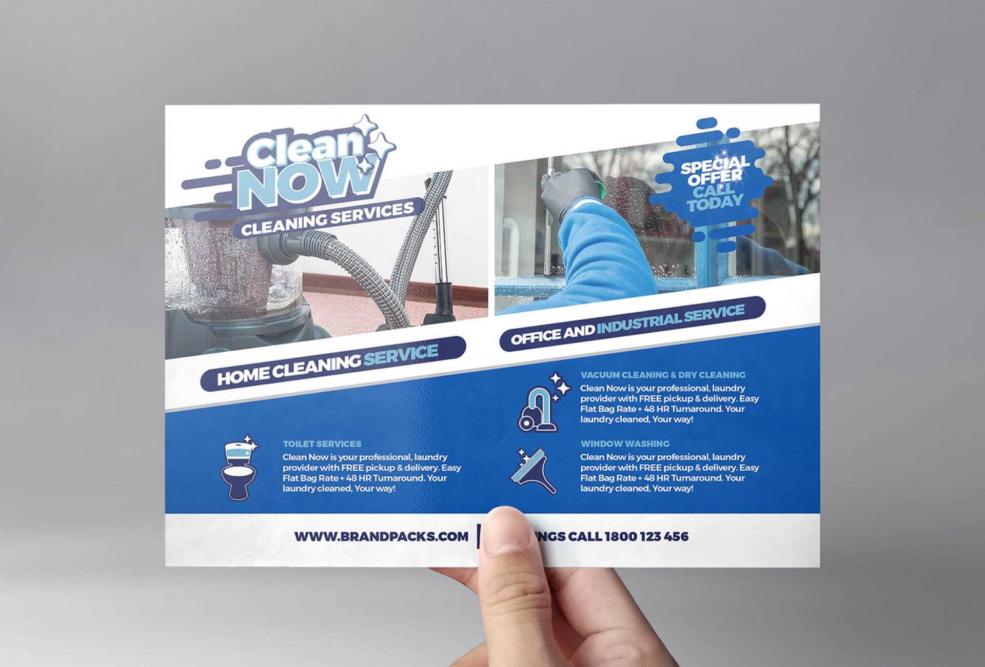 Formidable House Cleaning Flyers Templates Free Template Inside Commercial Cleaning Brochure Templates