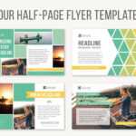 Four Half-Page Flyer Templatesjoanna Haecker On with regard to Half Page Brochure Template