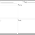 Four Square Writing Template Printable | Four Square Writing With Blank Four Square Writing Template