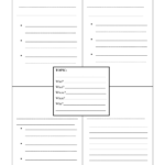 Four Square Writing Template Printable | Narrative Four For Blank Four Square Writing Template