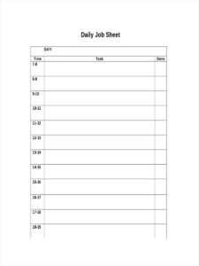 mechanics job card template atlantaauctionco com job card sample template
