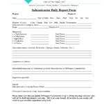 Free 14+ Daily Report Forms Pertaining To Superintendent Daily Report Template