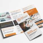 Free 3 Fold Brochure Template For Photoshop & Illustrator Intended For 2 Fold Brochure Template Psd