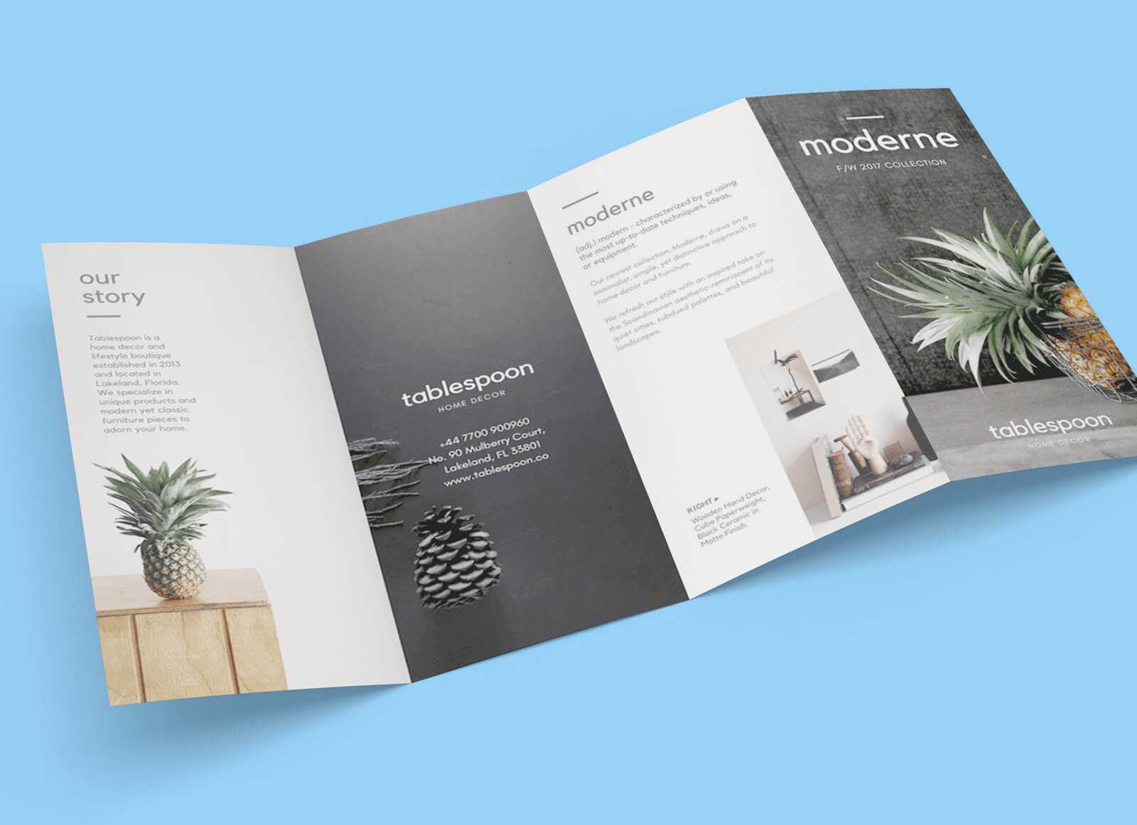 Free 4 Panel Quad Fold Brochure Mockup Psd – Good Mockups For Quad Fold Brochure Template