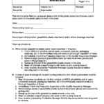 Free 5+ Breakage Report Forms In Pdf | Doc Throughout Incident Report Form Template Doc