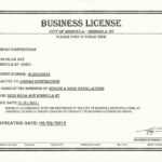 Free 6 License Certificate Template Besttemplatess123 With Certificate Of License Template