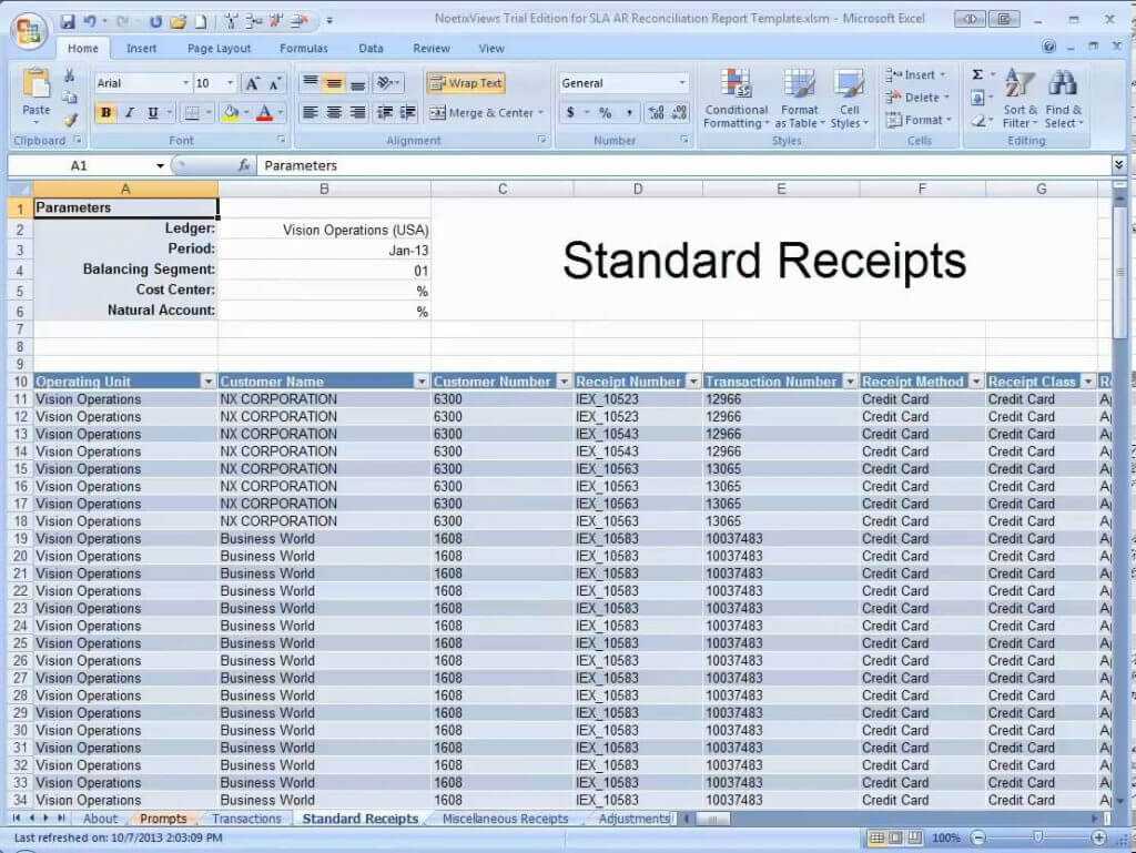 Free Accounts Receivable Spreadsheet Template Example Within Accounts Receivable Report Template