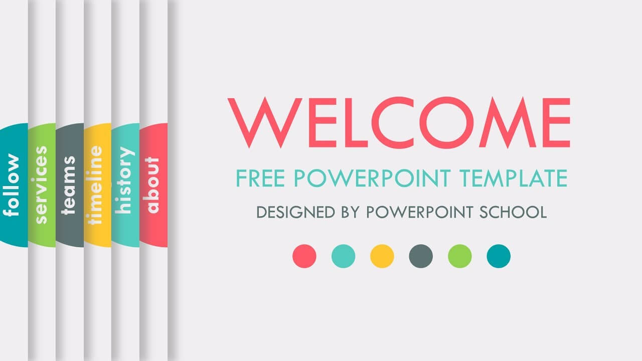 Free Animated Powerpoint Slide Template In Powerpoint Presentation Animation Templates