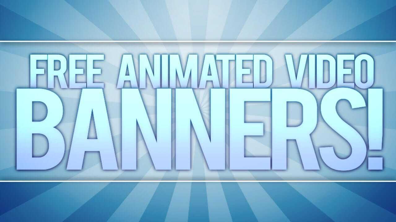 **free** Animated Video Banner Template! [Adobe After Effects] For Animated Banner Templates