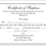 Free Baptism Certificate Template Download 200 Certificates Pertaining To Baptism Certificate Template Download