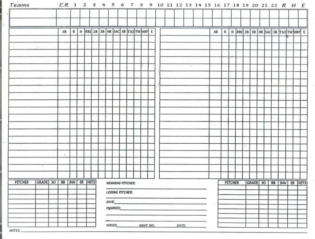 Free Baseball Stats Spreadsheet 008 Template Ideas Regarding Pertaining To Free Baseball Lineup Card Template