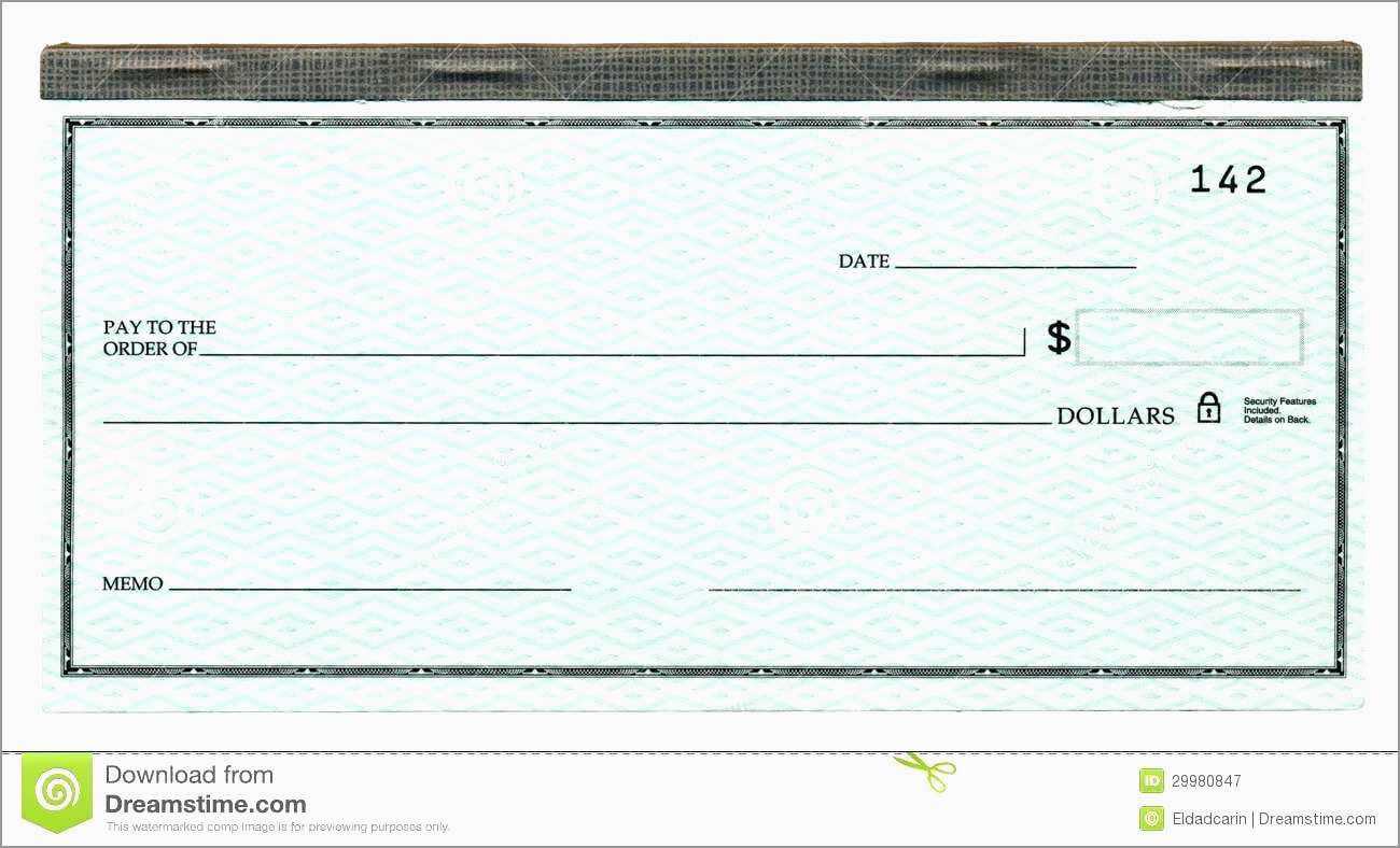 Free Big Check Template Download Unique Pics For With Customizable Blank Check Template