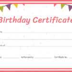 Free Birthday Gift Certificate Template In Adobe (Voucher In Fillable Gift Certificate Template Free