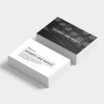 Free Black & White Business Card Mockup Psd Templates – Good Inside Black And White Business Cards Templates Free