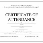 Free Blank Certificate Templates | Template | Certificate throughout Attendance Certificate Template Word