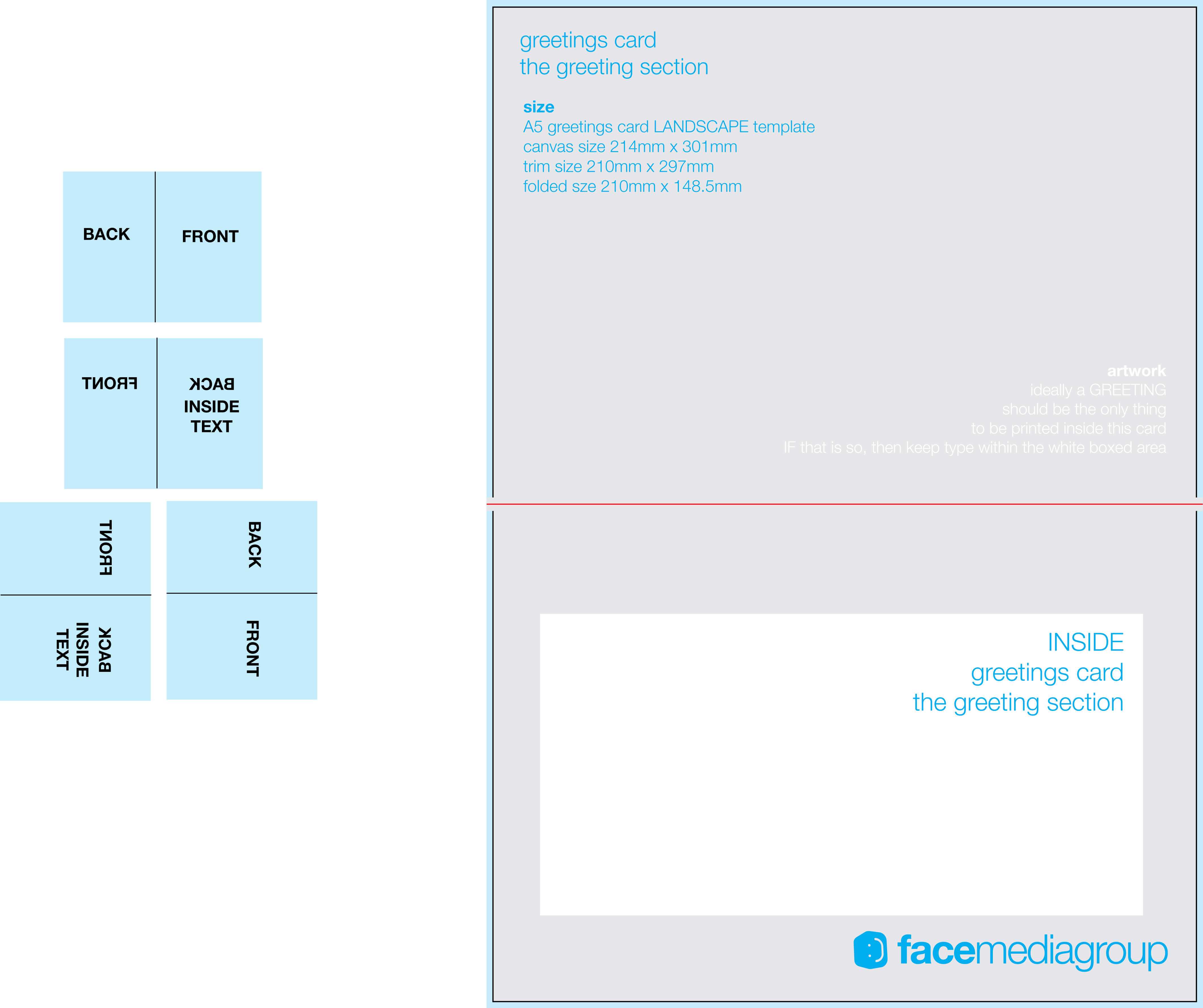 Free Blank Greetings Card Artwork Templates For Download with Free Printable Blank Greeting Card Templates