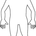 Free Blank Person Outline, Download Free Clip Art, Free Clip With Blank Body Map Template