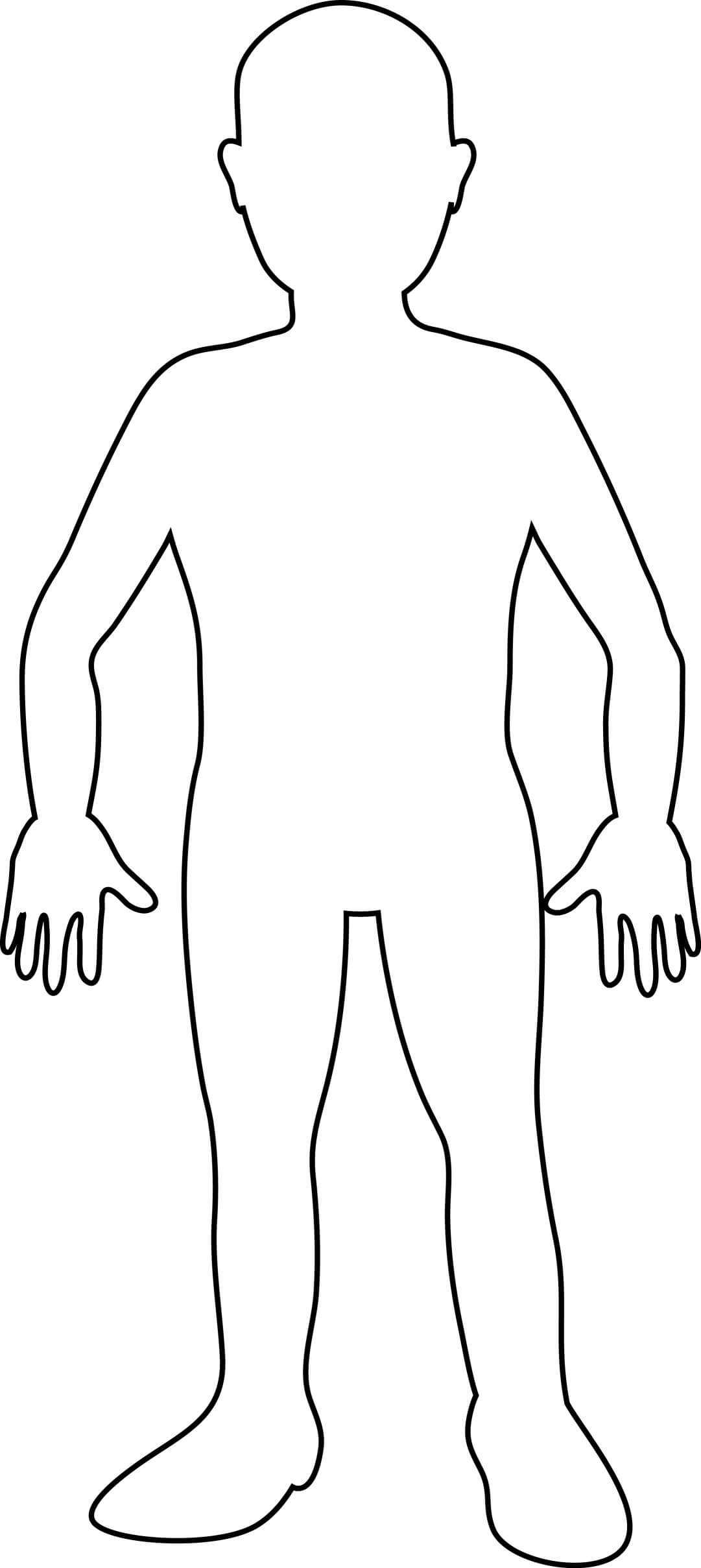 Free Blank Person Outline, Download Free Clip Art, Free Clip With Blank Bod...