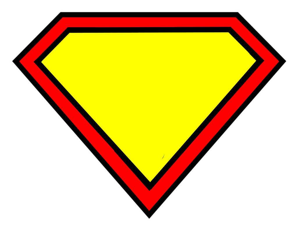 Free Blank Superman Logo, Download Free Clip Art, Free Clip Within Blank Superman Logo Template