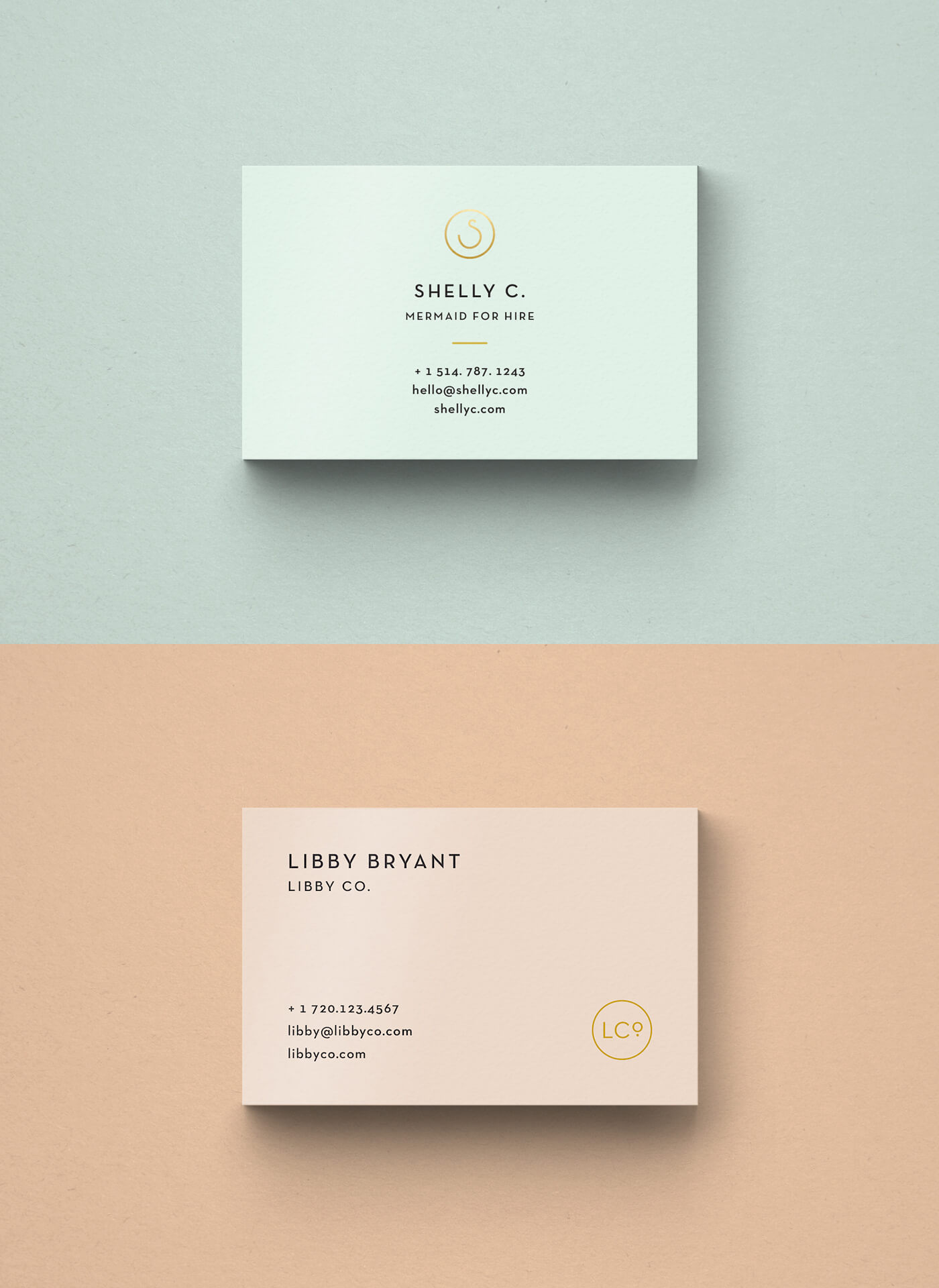 Free Business Card Templates • Libby Co. Boutique Branding Regarding Free Complimentary Card Templates