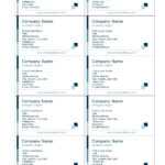 Free Business Card Templates Word – Caquetapositivo Intended For Blank Business Card Template For Word
