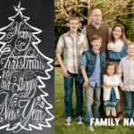 Free Chalkboard Christmas Card Download Ideas! « Goodncrazy With Free Christmas Card Templates For Photoshop