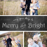 Free Chalkboard Christmas Card Templates » Chelsea Peterson Within Free Christmas Card Templates For Photographers