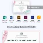 Free Choir Certificate Of Participation | Certificate Within Choir Certificate Template