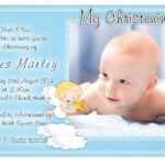 Free Christening Invitation Template Download | Baptism Intended For Baptism Invitation Card Template