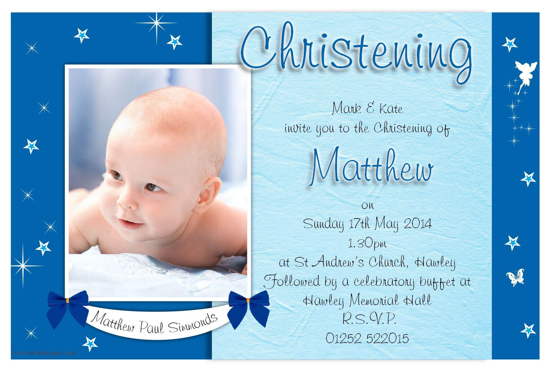 Free Christening Invitation Template Printable | Cakes In Within Baptism Invitation Card Template