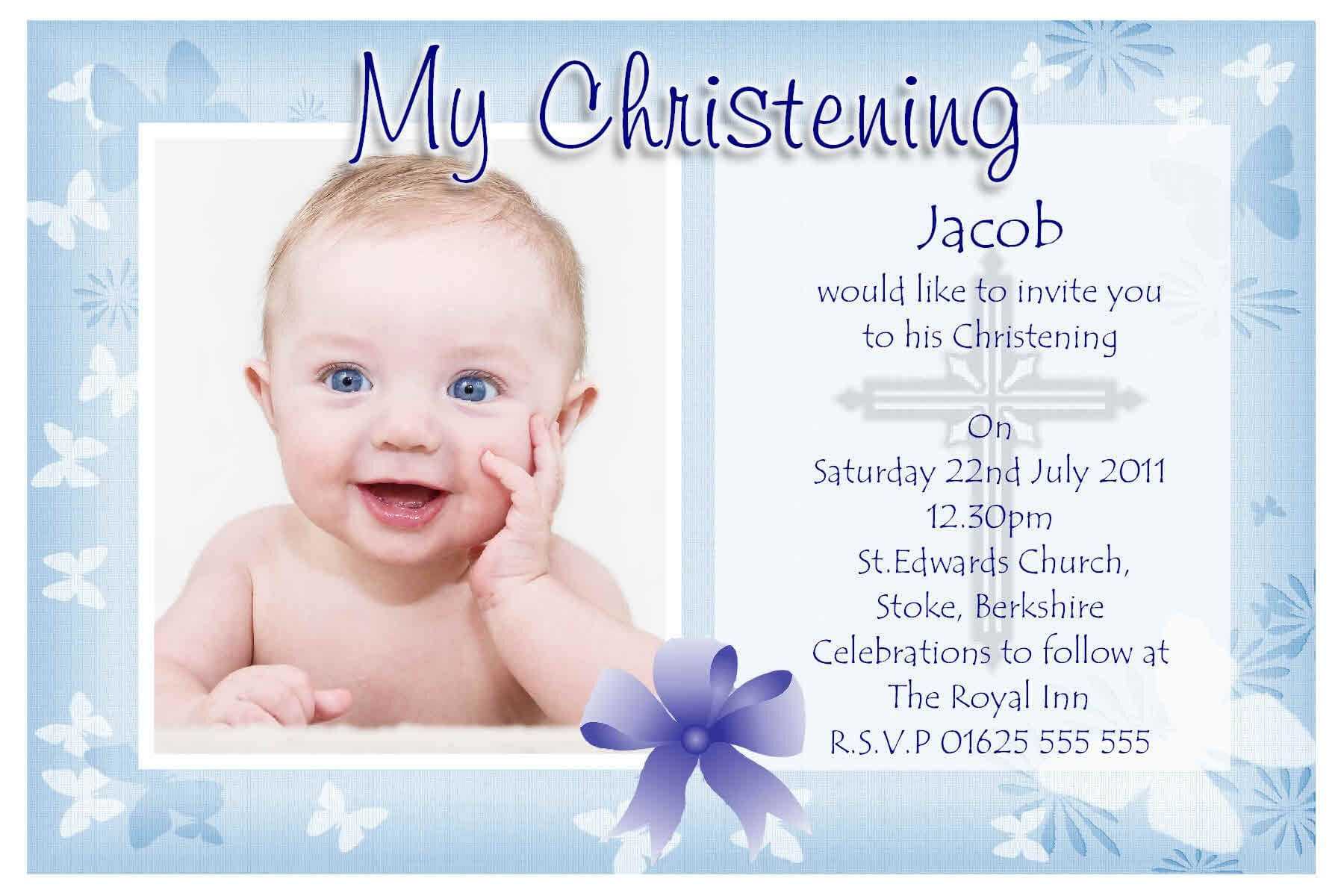 Free Christening Invitation Templates | Baptism Invitations With Regard To Free Christening Invitation Cards Templates