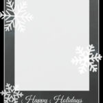 Free Christmas Card Templates – Crazy Little Projects Intended For Happy Holidays Card Template