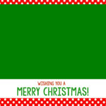 Free Christmas Card Templates – Crazy Little Projects Within Christmas Note Card Templates