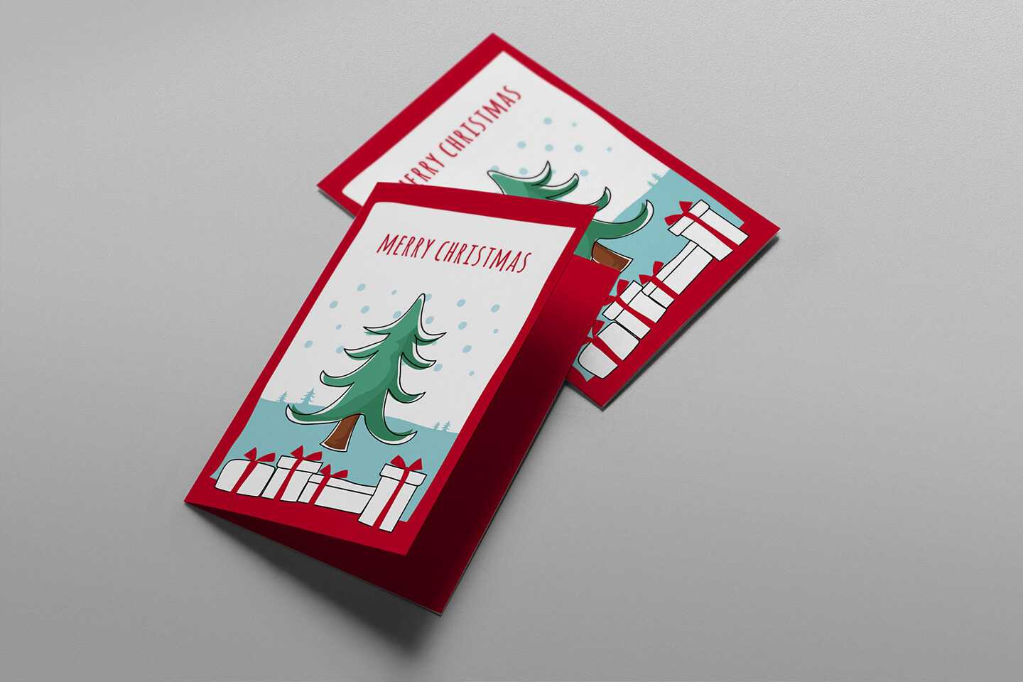 Free Christmas Card Templates For Photoshop & Illustrator Inside Free Christmas Card Templates For Photoshop