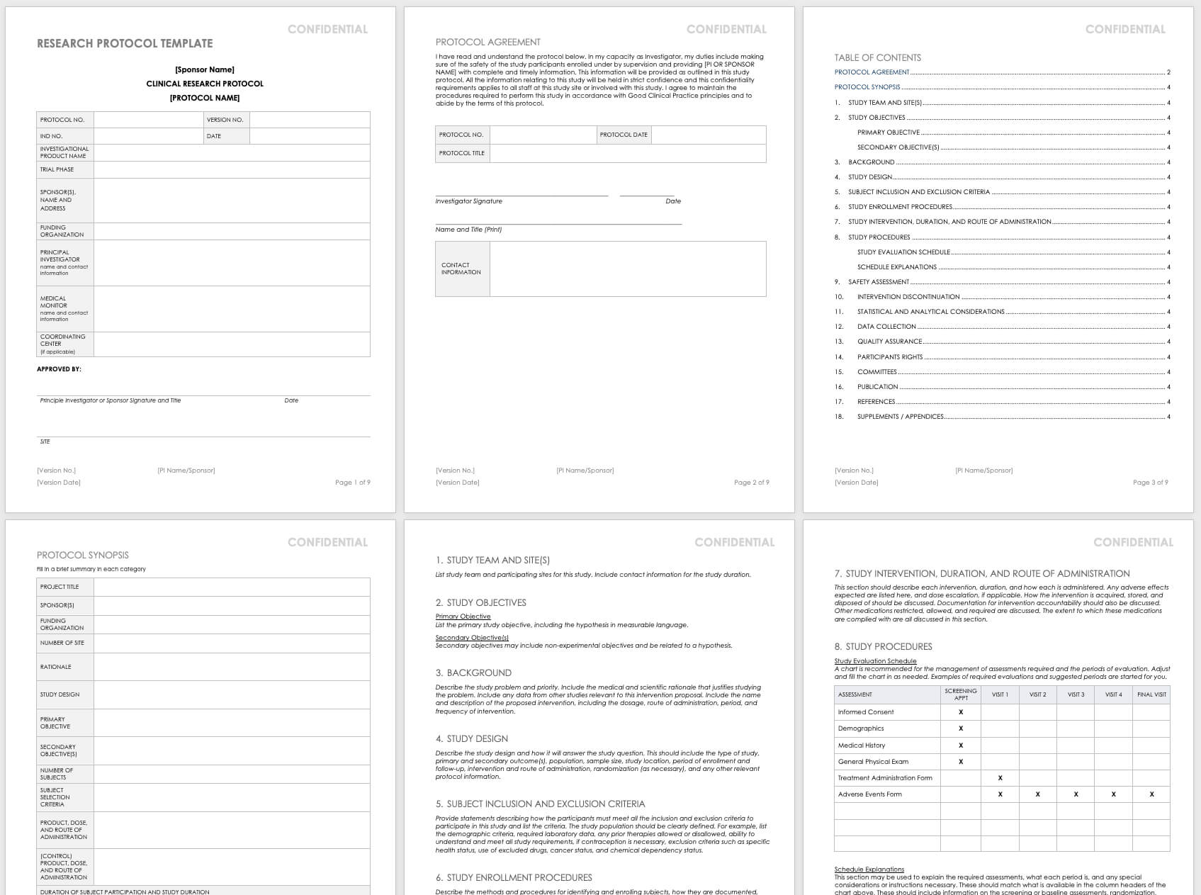 Free Clinical Trial Templates | Smartsheet Intended For Monitoring Report Template Clinical Trials