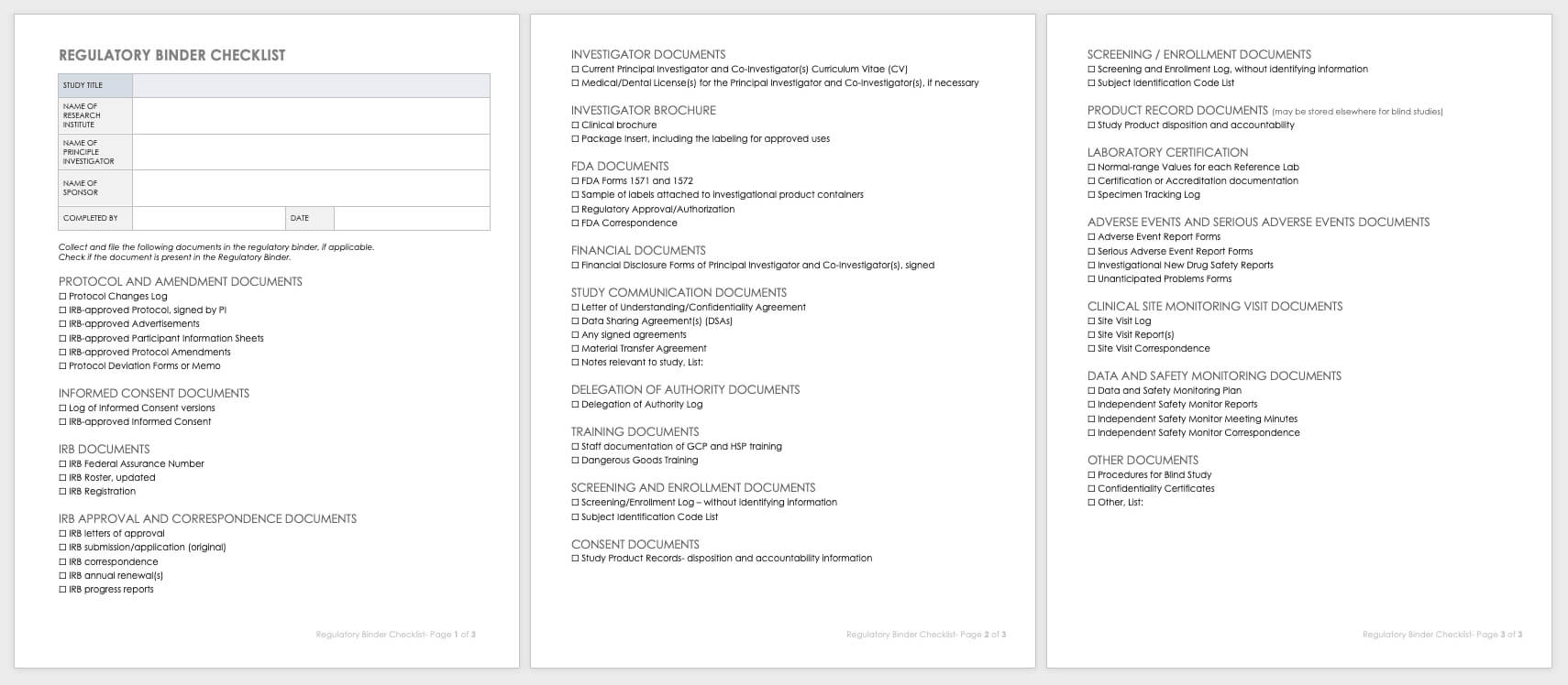 Free Clinical Trial Templates | Smartsheet Pertaining To Monitoring Report Template Clinical Trials