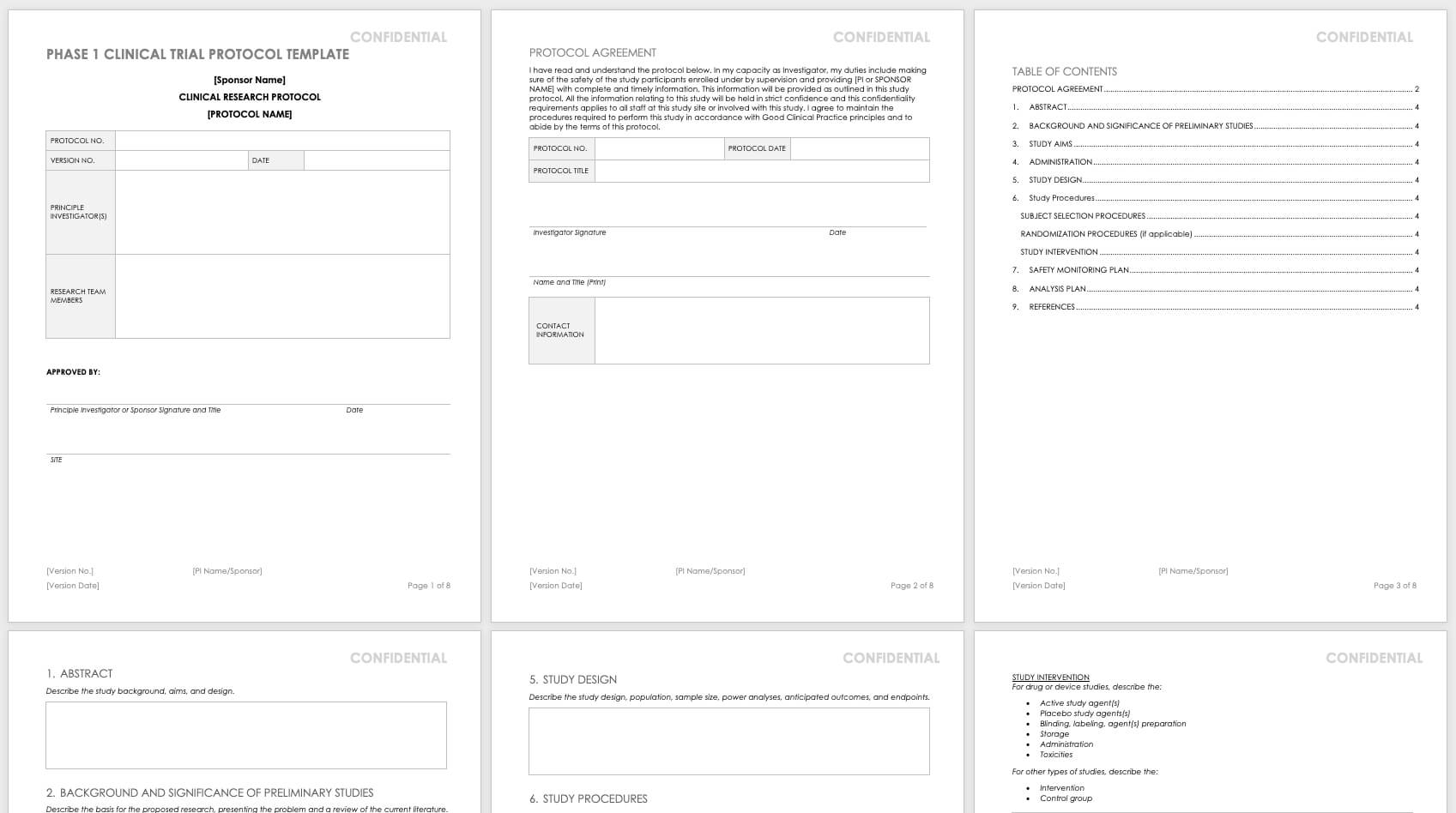 Free Clinical Trial Templates | Smartsheet Throughout Clinical Trial Report Template