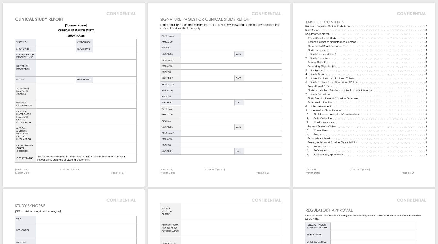 Free Clinical Trial Templates | Smartsheet Within Clinical Trial Report Template