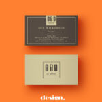 Free Coffee Business Card Template – Creativetacos Inside Coffee Business Card Template Free