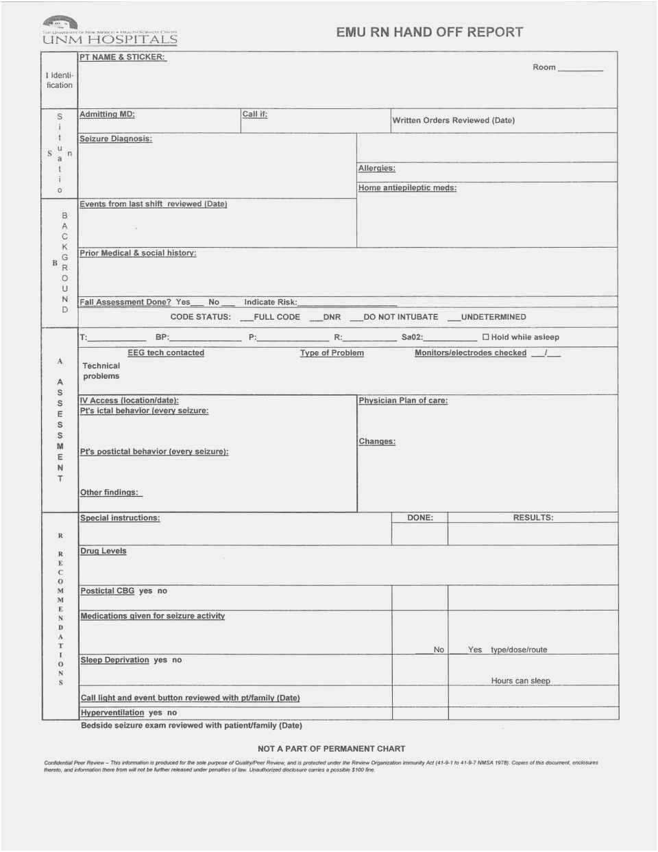 Free Collection Nursing Shift Change Report Sheet Elegant Pertaining To Nursing Handoff Report Template