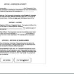 Free Colorado Corporate Bylaws Template | Pdf | Word For Corporate Bylaws Template Word