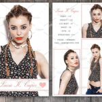 Free Comp Card Template Brochure Templates For Mac Photoshop Inside Free Model Comp Card Template