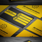 Free Construction Business Card Template On Student Show With Construction Business Card Templates Download Free