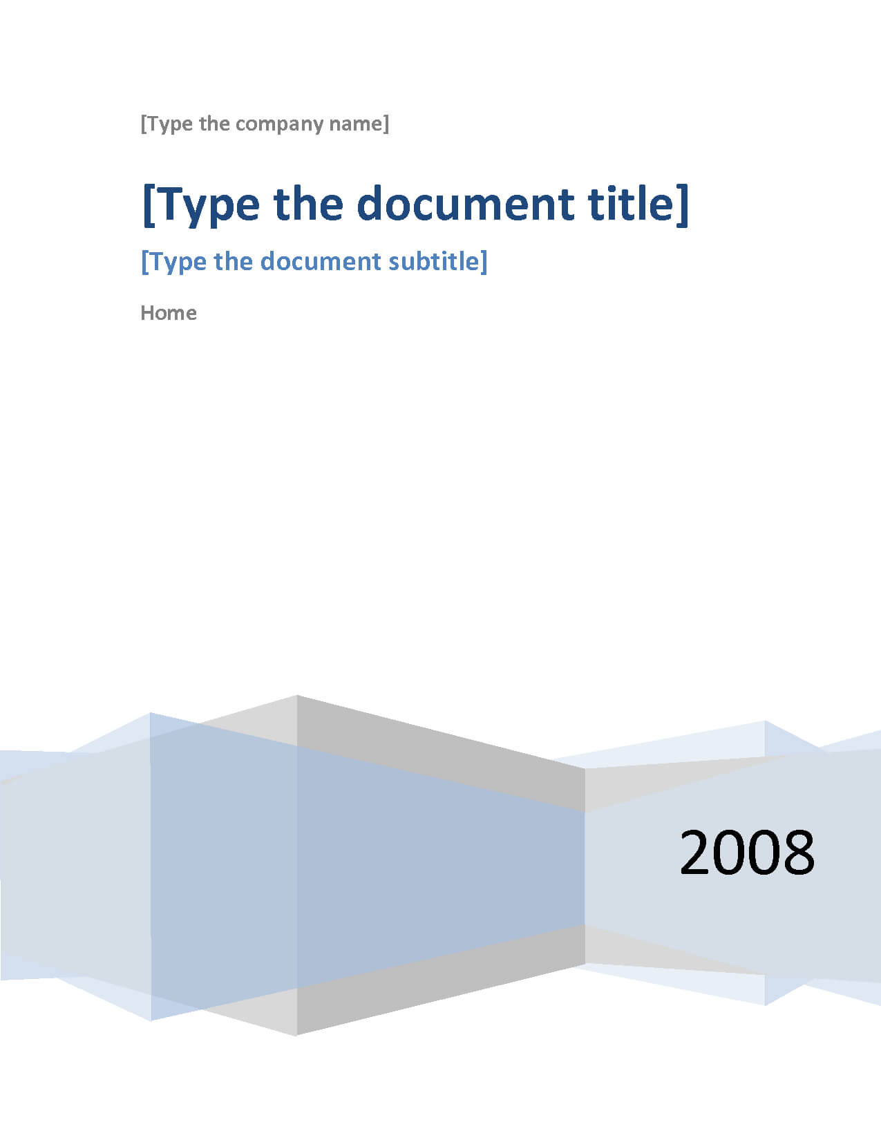 Free Cover Page Sample For Use – Google Search | Places To Within Word Title Page Templates