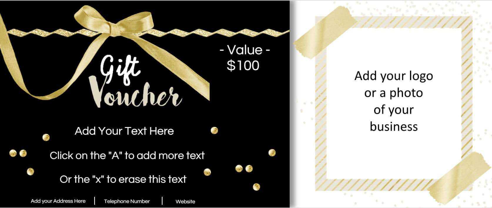 Free Custom Birthday Coupons - Customize Online & Print At Home Inside Custom Gift Certificate Template