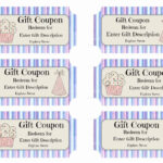 Free Custom Birthday Coupons – Customize Online & Print At Home Regarding Coupon Book Template Word