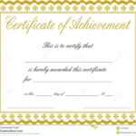 Free Customizable Printable Certificates Of Achievement Regarding Free Softball Certificate Templates